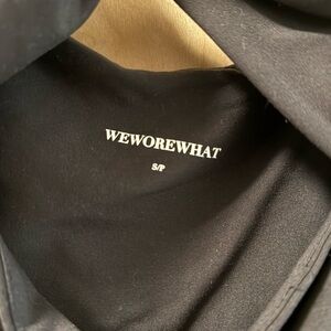 Black athletic romper